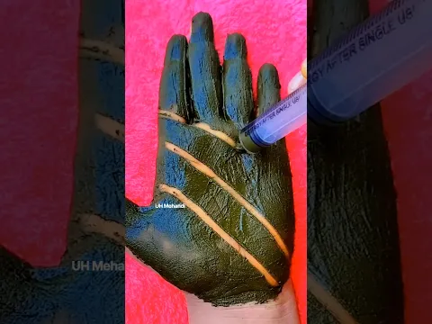 😍 इतना यूनिक मेहंदी डिज़ाइन पहले कभी देखा है? 🌿🔥 | Simple & Stylish Mehndi Design ❤️#MehndiDesign