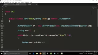 IO Management 2 with readLine method Java Program