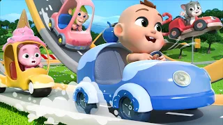 Baby's Racing Day! Finger Family Song | Nursery Rhymes & Kids Songs