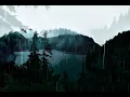 Bon iver - rosyln |calming rain sound| 3 hours of sleep and focus (instrumental)