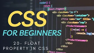 Float Property in CSS Class 20