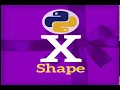 Using Python Program Printing Patterns For Beginners By B Mandal X Shape