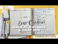 SET UP WEEK 15 IN MY WEEKLY AND DAILY PLANNER LAYOUTS
