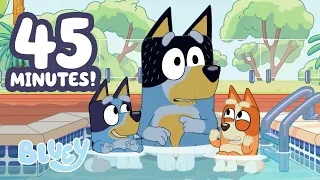 On s'amuse dans la piscine!💙﻿💦 | Bluey Français Chaîne Officielle