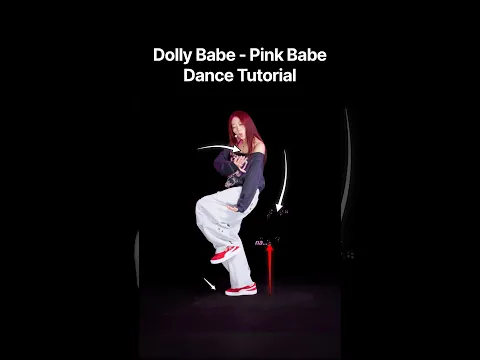 Dolly Baby - Pink Blush, dance tutorial, slowed, mirrored, with SingSinging #pinkblush #dollybaby