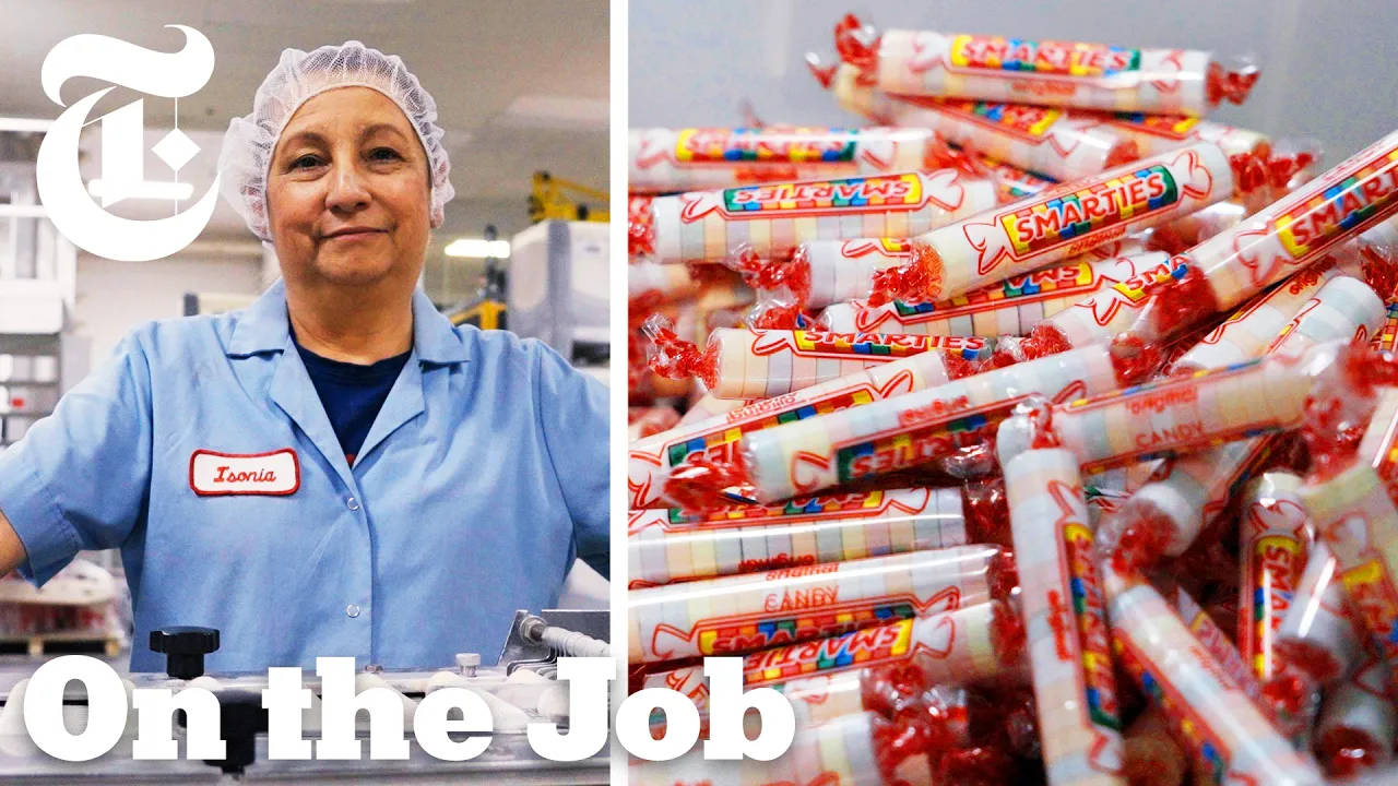 Making Millions of Candies at the Smarties Candy Factory   On the Job   Priya Krishna   NYT Cooking