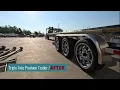 Triple Axle Pontoon Trailer Before After