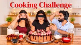 Mute, Blind & Deaf Cooking Challenge 🎂😭🤣❤️*Gone Wrong* 🫢😰||Yashasvi Rajpoot|| 