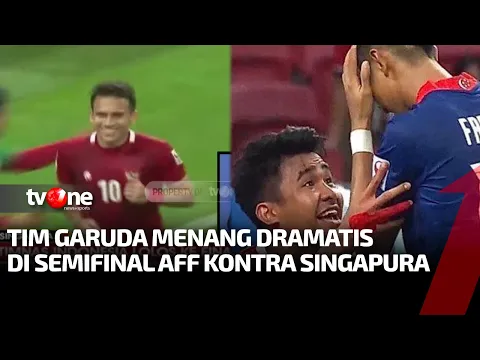 Timnas Indonesia Melaju ke Final AFF 2020 Setelah Menang Secara Dramatis Kontra Singapura