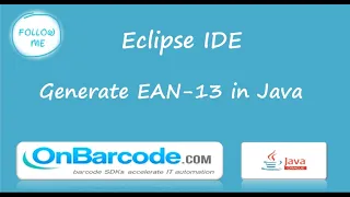How to create print EAN-13 barcodes using OnBarcode Java EAN-13 Barcode Generator library