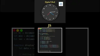 Digital clock using Html Css Javascript
