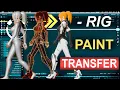 Blender 2 82 Rigged Character Weight Paint Transfer In 60 Seconds