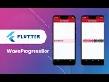 Flutter Widget 87 WaveProgressBar Useful Widget in Flutter App Speed Code