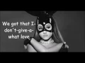Ariana Grande -  Bad Decision (lyric)