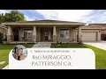 Updated 4 Bedroom Home in Patterson CA Miraggio Subdivision Move-In Ready