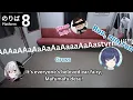Lagu Mafumafu and Soraru playing horor game part1! (Platform 8, Eng sub)