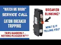 Eaton CH AFCI GFCI Breaker Tripping Randomly Blinks Red and Gives Code