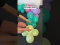 Easiest Balloon Garland Ever No Tying No Stress
