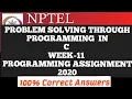 Problem solving through Programming In C WEEK-11 Programming Assignment