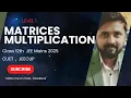 - Multiply with Ease Essential Matrix Multiplication Techniques SCL011