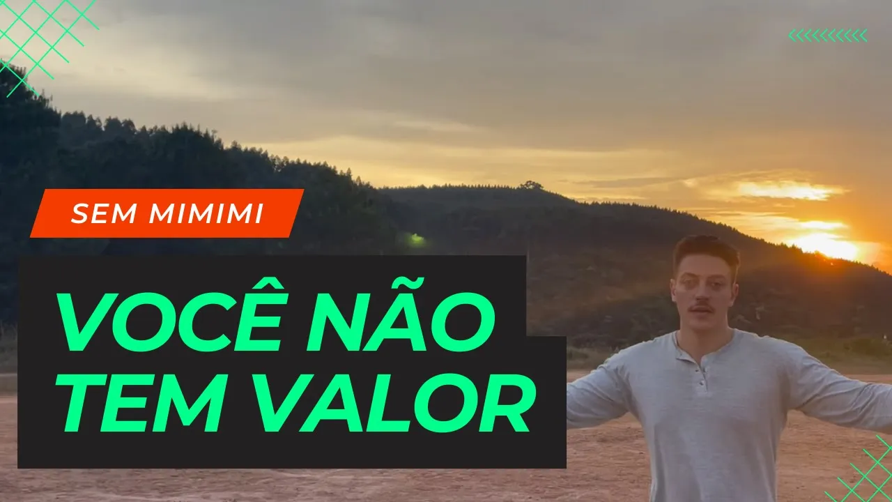 VOCÊ NÃO TEM VALOR NENHUM - A ETERNA CORRIDA DE RATOS