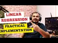Linear Regression Practical Implementation In Hindi