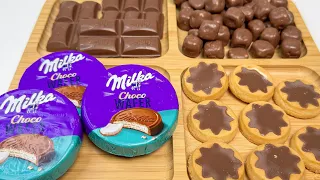 8 Minutes ASMR #fillingplatterwithsweets