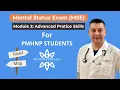 Mental Status Exam MSE for PMHNP Board Certification Preparation M-2 T-1 NP EXAM COACH