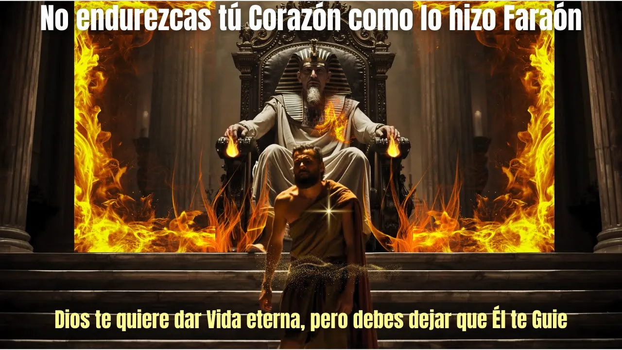 No endurezcas tú Corazón como lo hizo faraón     #evangelio #palabradelseñor  #fe #predicas