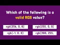 CSS Colors Quiz 12 MCQs to Test Your Web Design Skills HTML CSS Quiz
