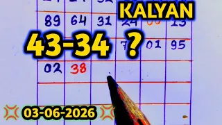 kalyan today 06 03 2026 kalyan fix open u0026 jodi kalyan bazar chart kalyan trick today
