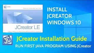 How to Download and Install JCreator Run First Java Program