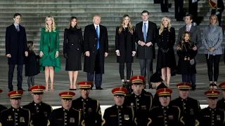Where is Barron Trump at Inauguration