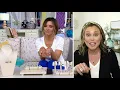 Diamonique x Amy Stran Colorful Cuts Ring Platinum Clad on QVC