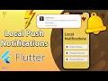 Flutter Tutorial - Local Push Notifications Android iOS
