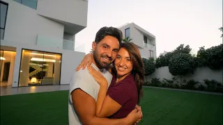 الحلم صار حقيقة جولة في بيتنا الجديد 