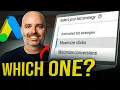 Maximise Clicks or Maximise Conversions