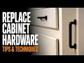 How to Replace Cabinet and Drawer Hardware Tips Techniques