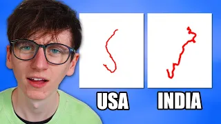 Can I recognize these SLITHERING Country Outlines