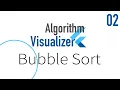 Flutter Algorithm Visualizer - Bubble Sort