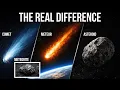 What s The Difference Between Comets Asteroids Meteoroids Meteors Meteorites