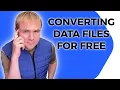 How to convert Stata files SPSS files and formats for free