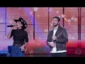 Ana Castela e Gustavo Mioto cantam "Fronteira" no 'Domingão com Huck' na Globo!