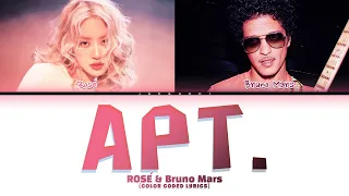 ROSÉ Bruno Mars APT Color Coded Lyrics  ROSÉ Bruno Mars APT Color Coded Lyrics