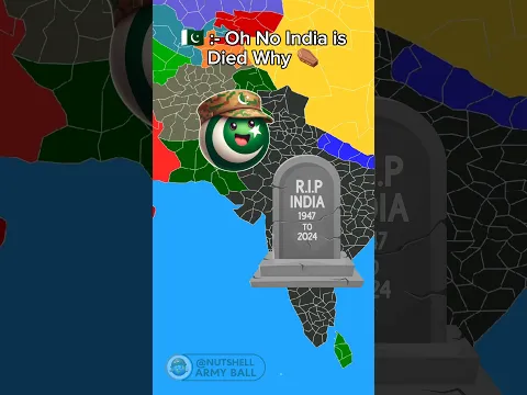 What If India Died Reaction From Different Countries #countryballs #countries #shortsvideo