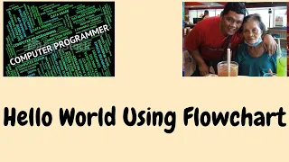 Hello World Using FlowChart