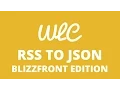 Watch Learn Code RSS XML to JSON BlizzFront edition