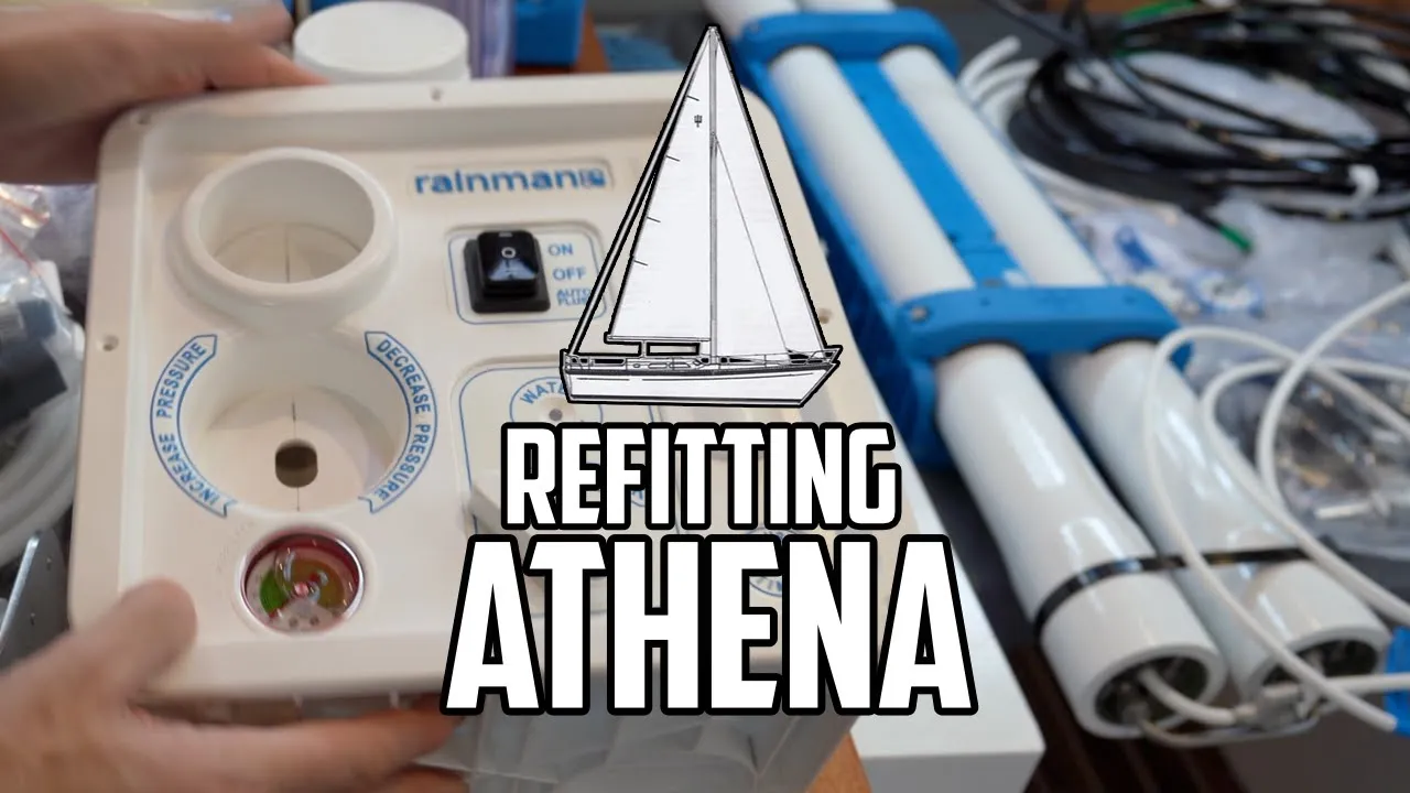 Sail Life - DIY Rainman watermaker installation 💦