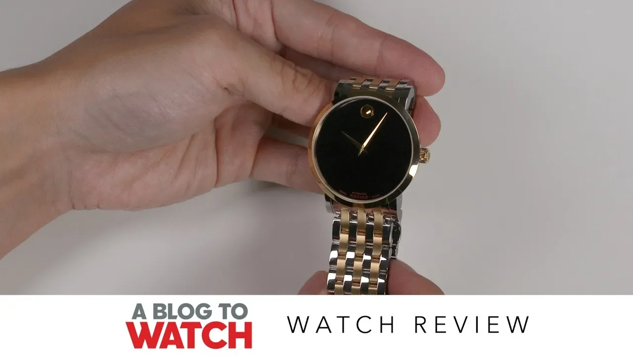 Charles Walhingford Reviews one of his few dress watches the Movado Museum Sliver dial. This watch w. 