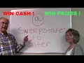Sweepstakes to enter win cash and other great prizes
